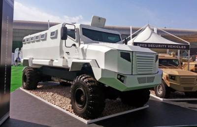 «АвтоКрАЗ» совместно с Ares Security Vehicles LLC (ОАЭ) представил бронетранспортер KRAZ-ASV